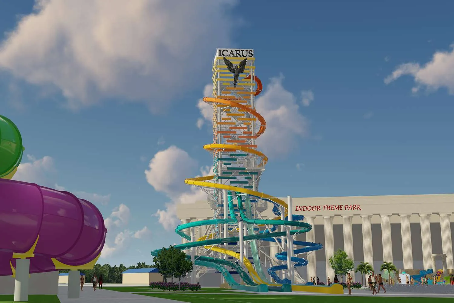 This Midwestern City Is the 'Waterpark Capital of the World' — and It's Going to Debut America's Tallest Waterslide Next Summer