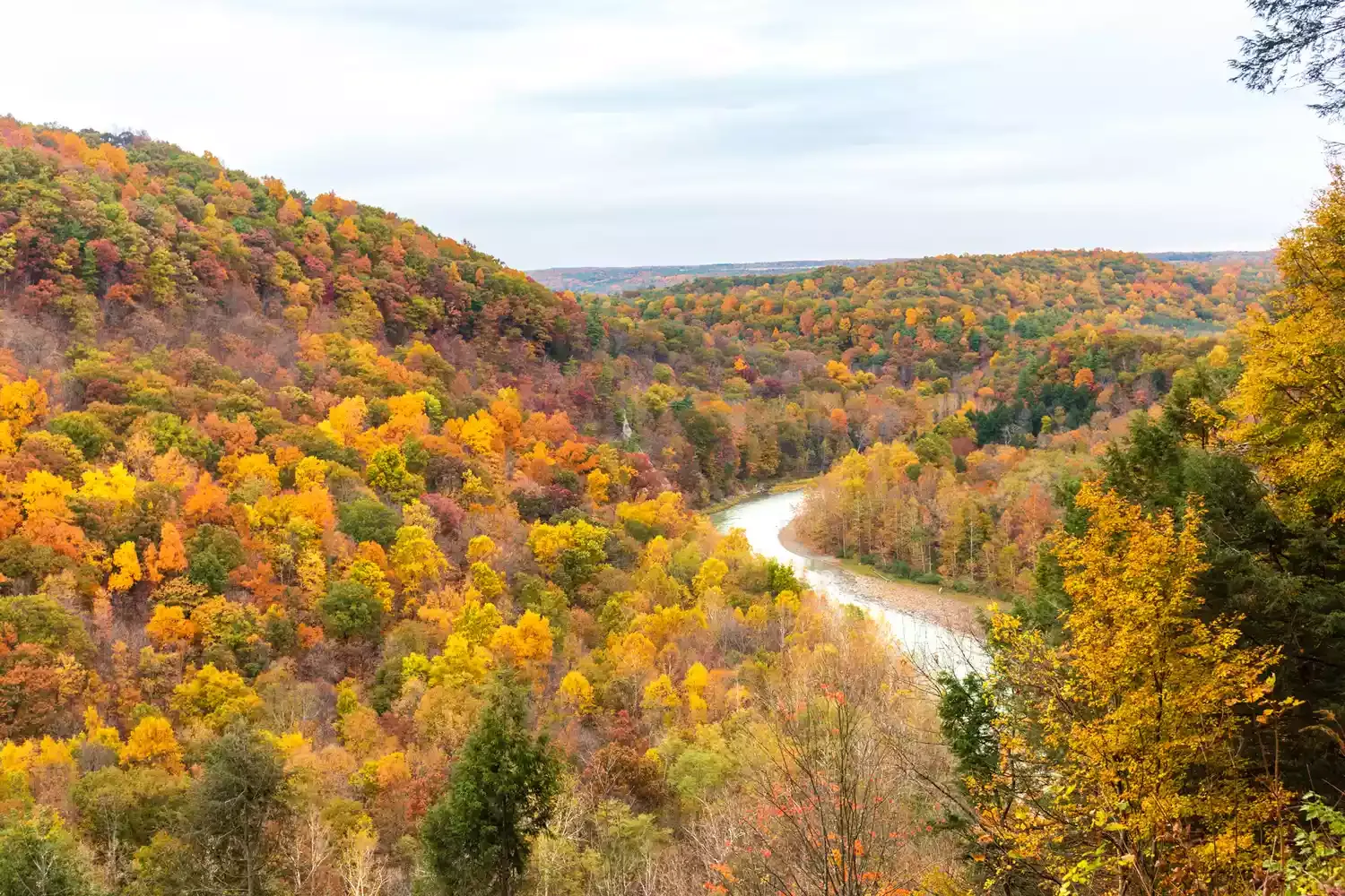 This Upstate New York State Park Is Known as the 'Grand Canyon of the East'