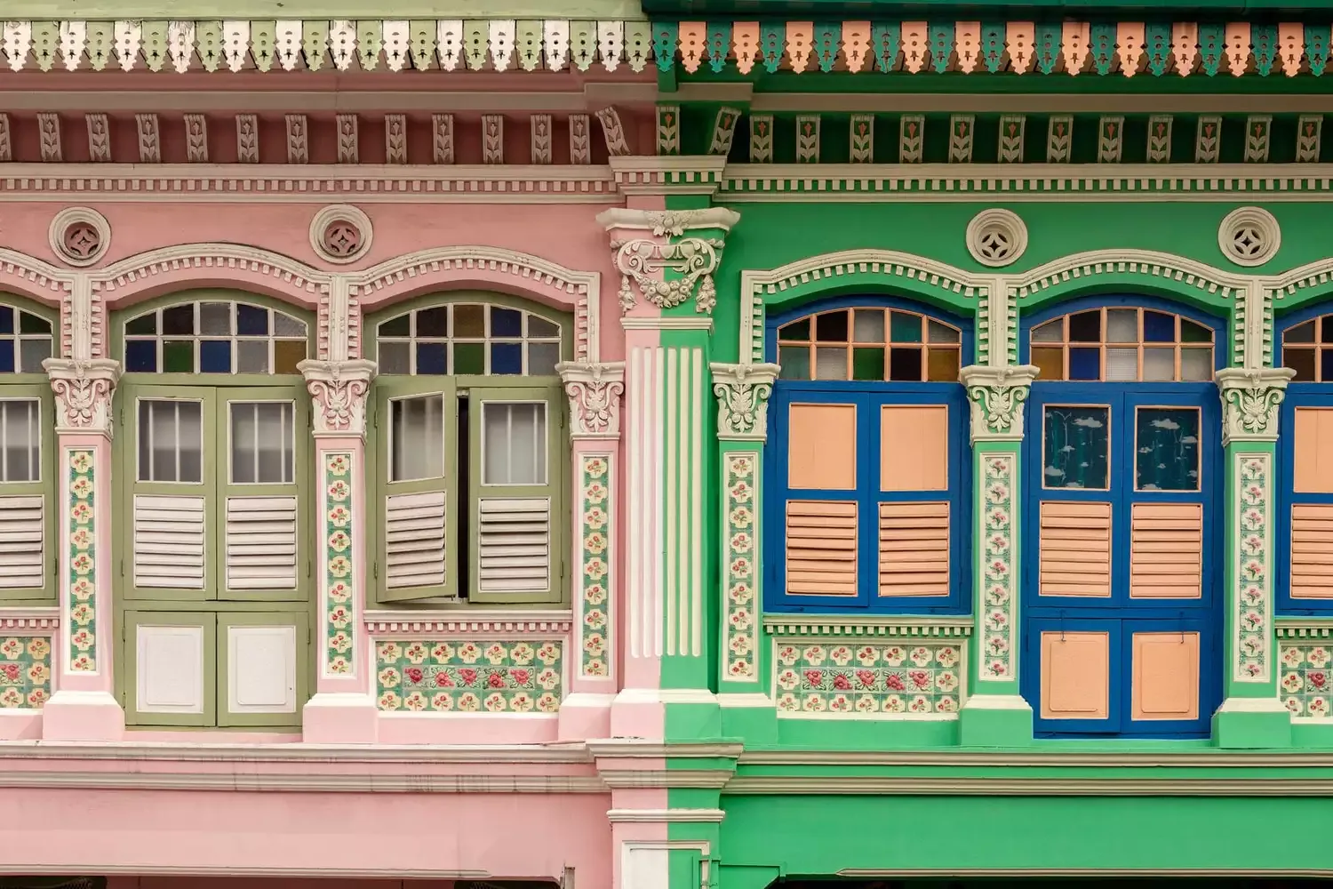 Singapore's Candy-Colored Shop-Houses Are a Record of the City's Multicultural History