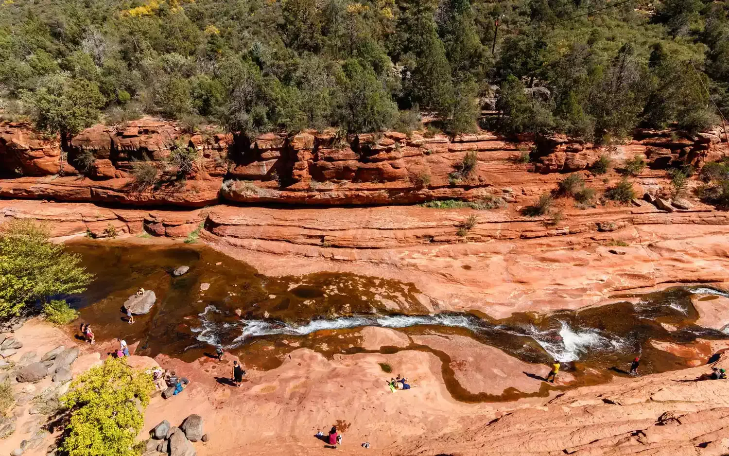 This All-natural Red Rock Waterslide Is Cooler Than Anything at a Theme Park