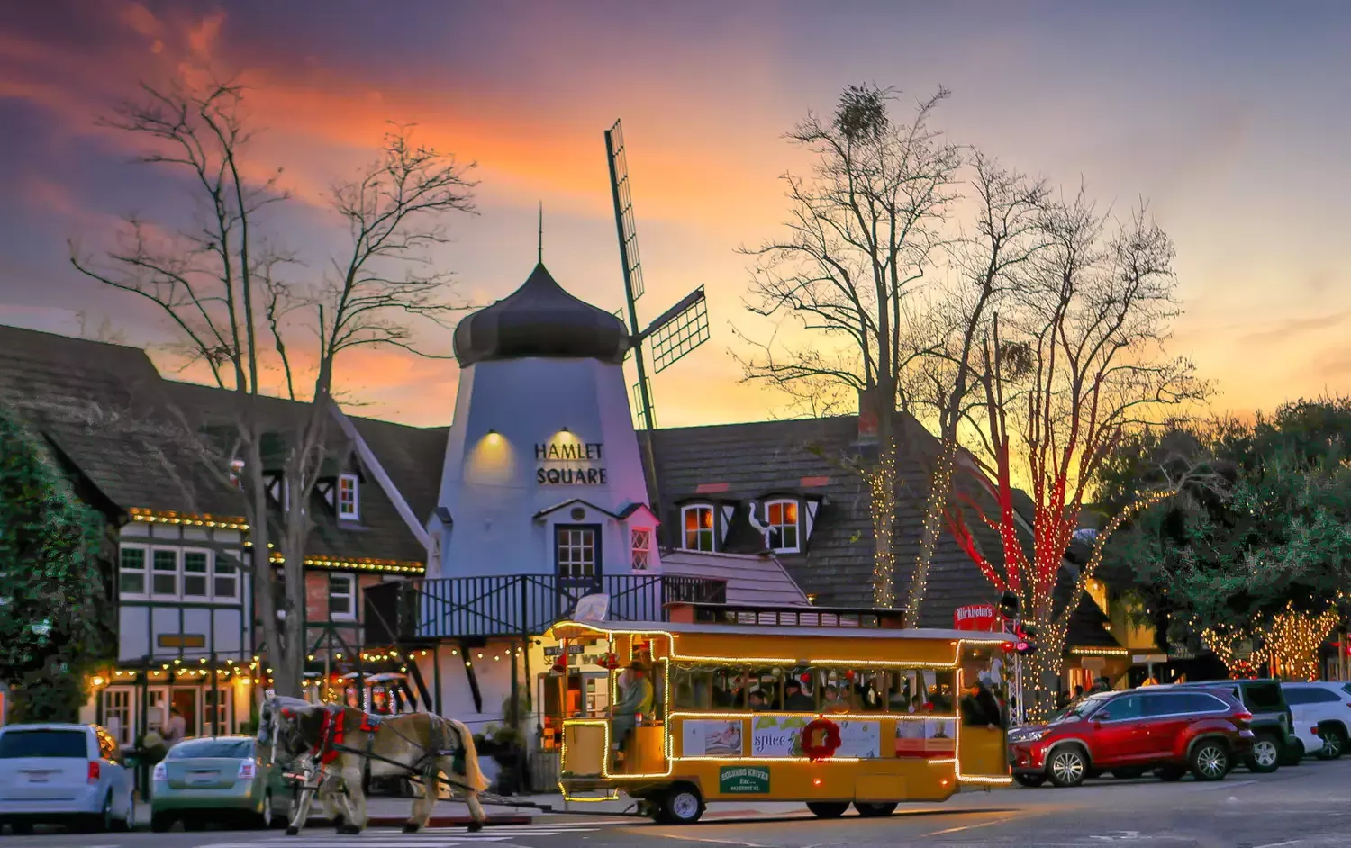 This Small California Town Offers a European-style Holiday Getaway