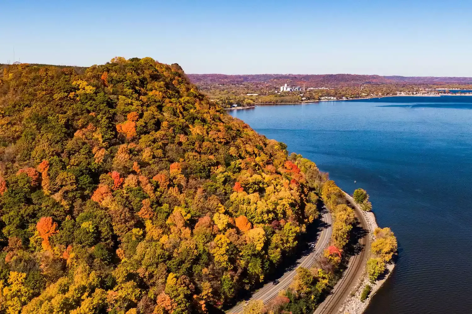 This Lesser-known Scenic Byway Is the Perfect Place to See Fall Colors — and It’s Studded With Waterfalls, Hiking Trails, and Lakefront Towns