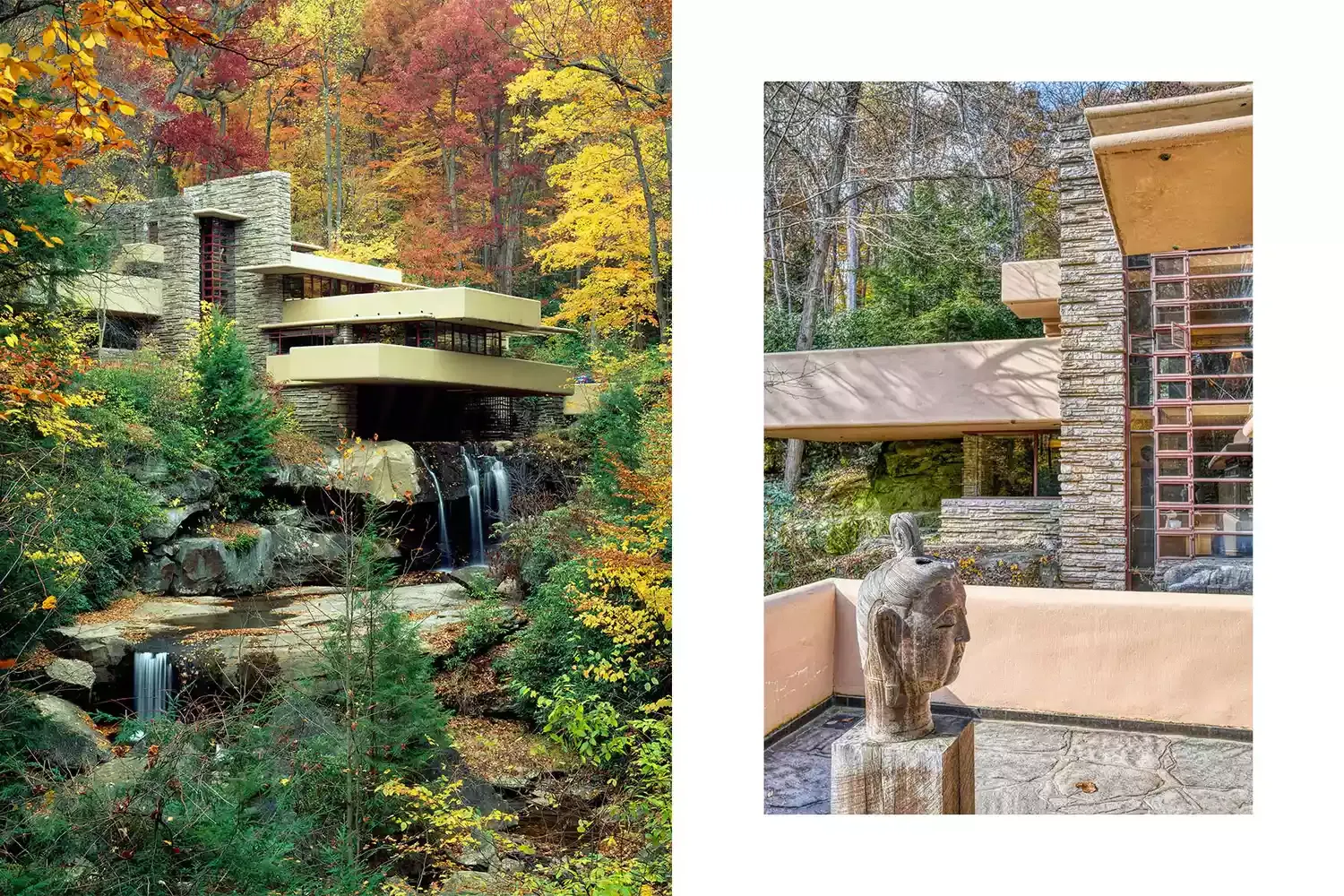 I Went to Frank Lloyd Wright's Iconic 'Fallingwater' House in Pennsylvania — Here's What It's Like to Visit