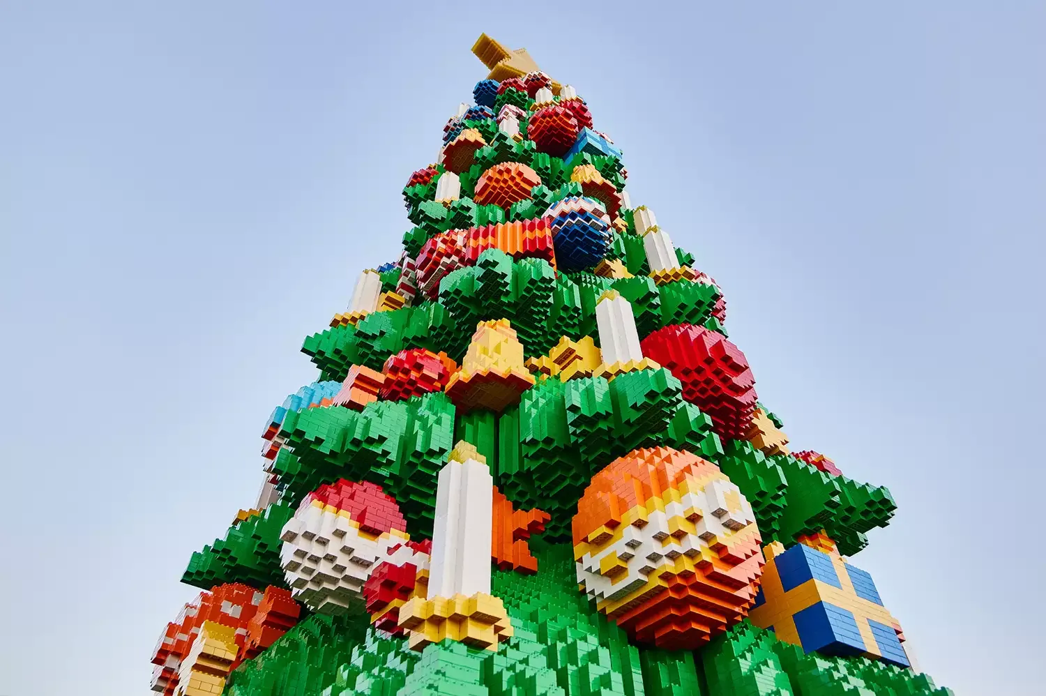 This 35-foot-tall Christmas Tree Is Made of 364,000 Legos and Took Over 3,000 Hours to Build — Here's How to See It