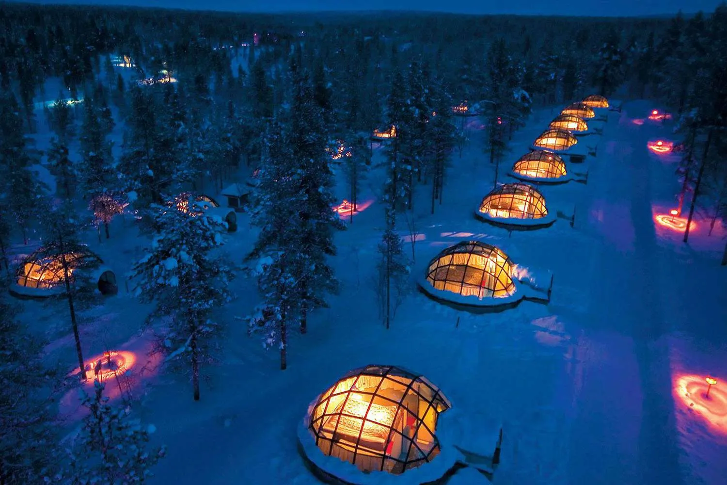 How to Experience the Northern Lights From a Glass Igloo or Villa in Finland