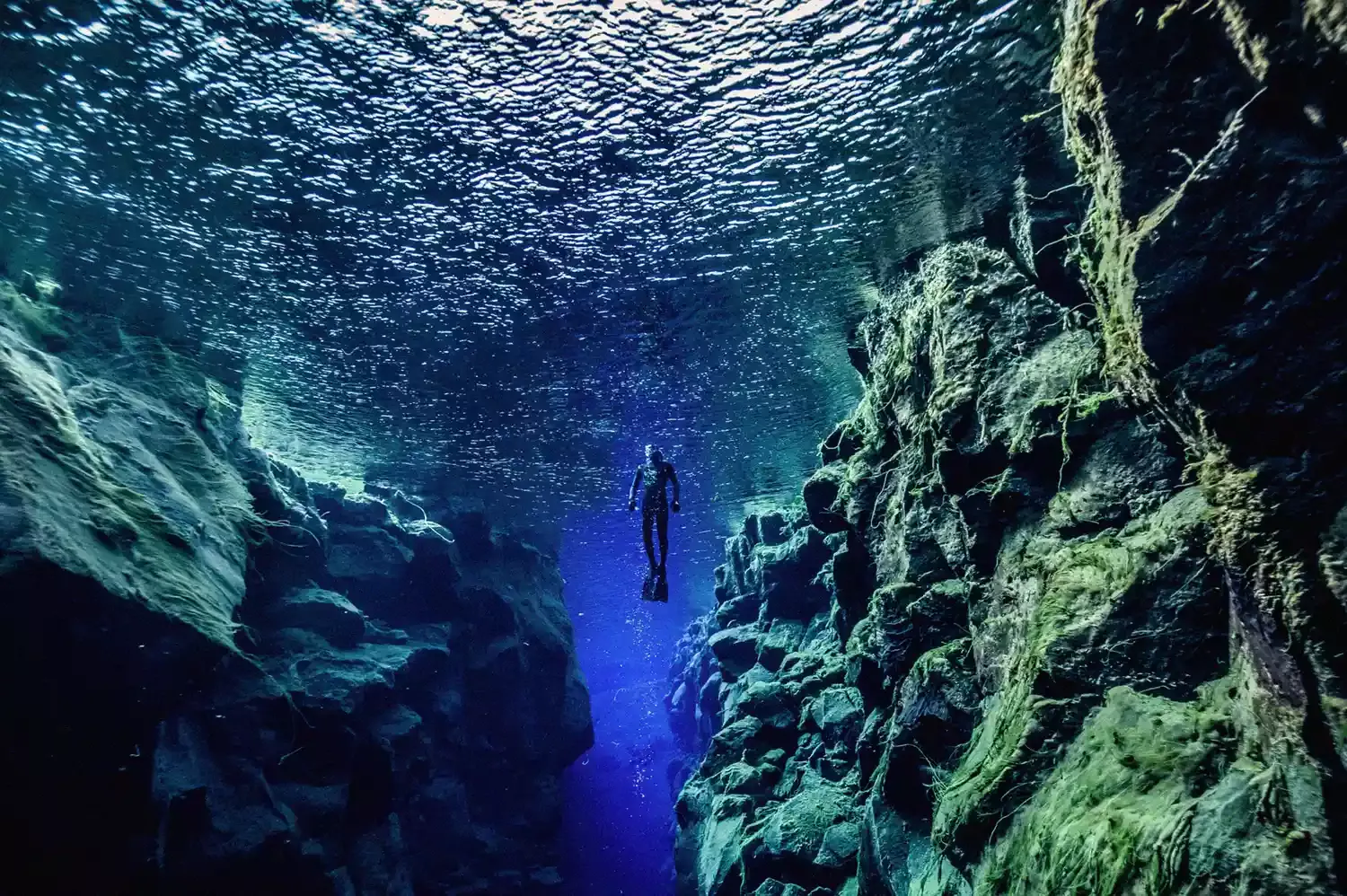 This Snorkeling Experience Between 2 Tectonic Plates in Iceland Was Just Named One of the Best Experiences in the World