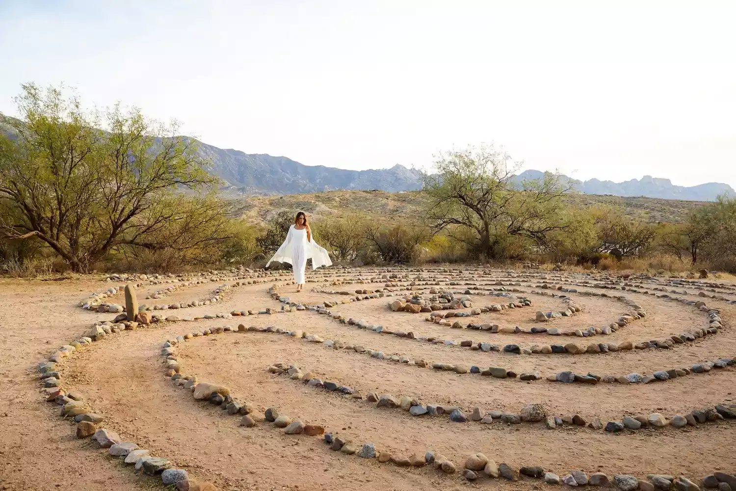 I Went to a Wellness Resort in Arizona on a Solo Postpartum Trip — Here's How the Meditation Labyrinth Actually Cleared My Mind