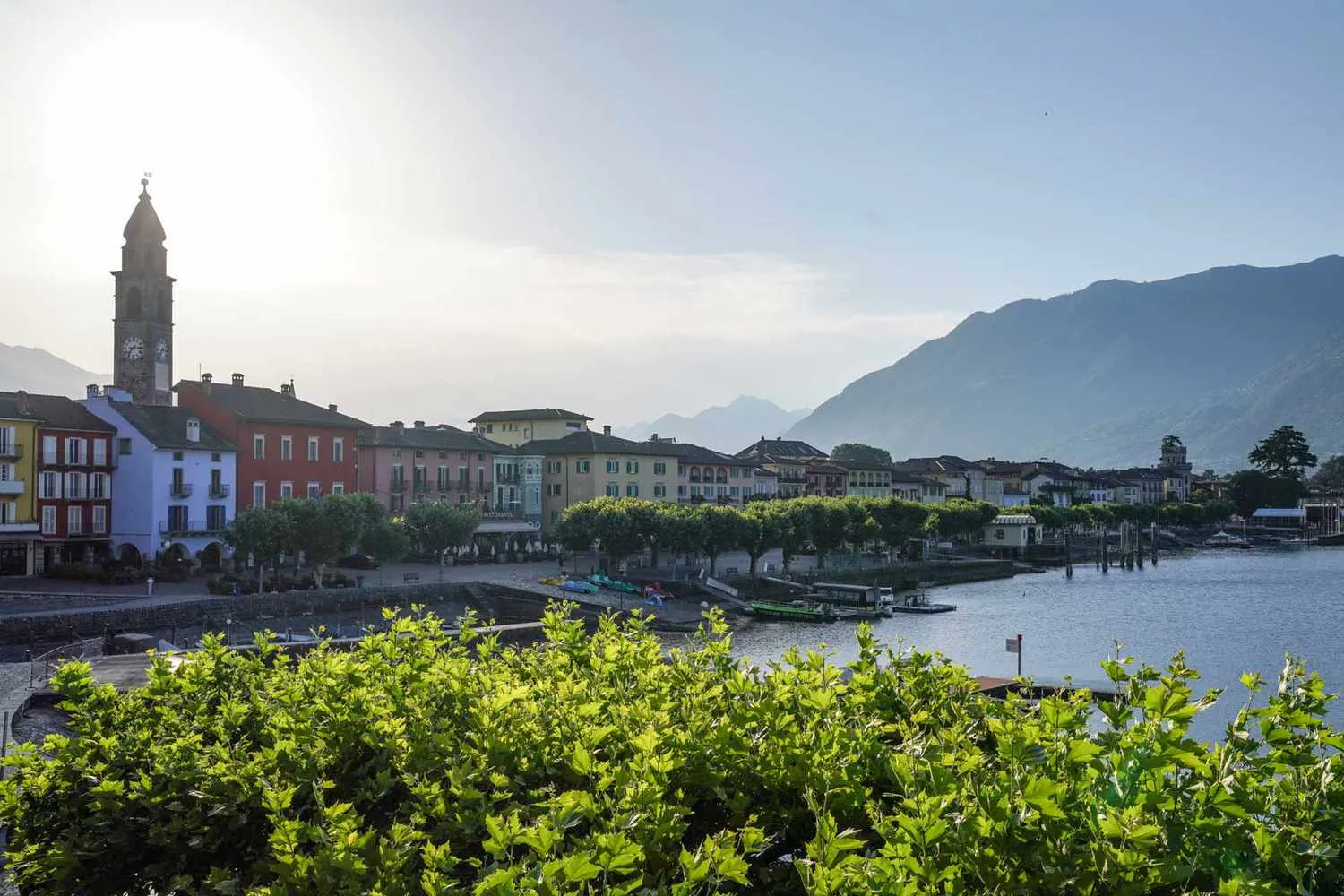 This Charming Lakeside Town Is Switzerland's Unexpected Mediterranean-like Escape