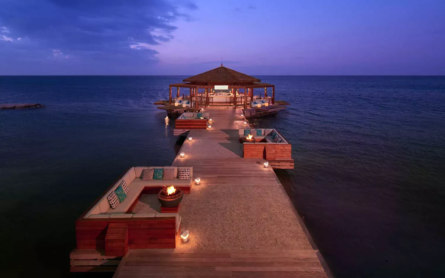 You Can Sip Rum Cocktails in a Hammock on the Caribbean Sea at This Overwater Bar in Jamaica