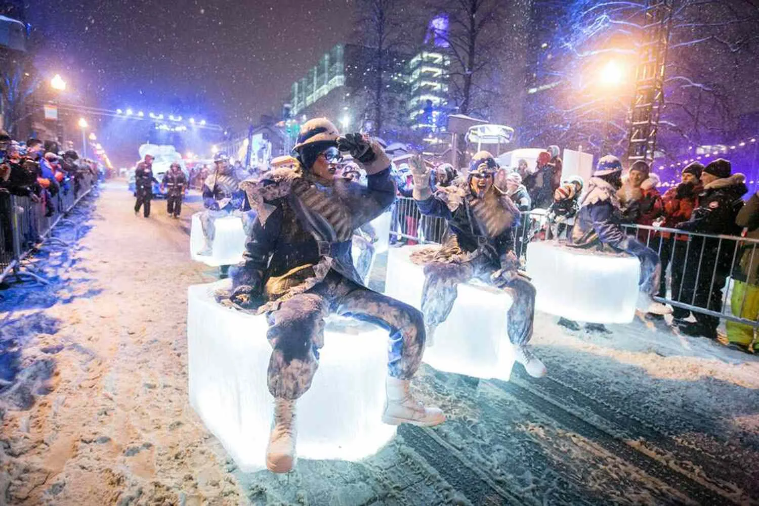 This 18-day Event Is One of the Largest Winter Festivals — With Ice Canoe Races, Snow Baths, and a 45-foot Ice Polar Bear