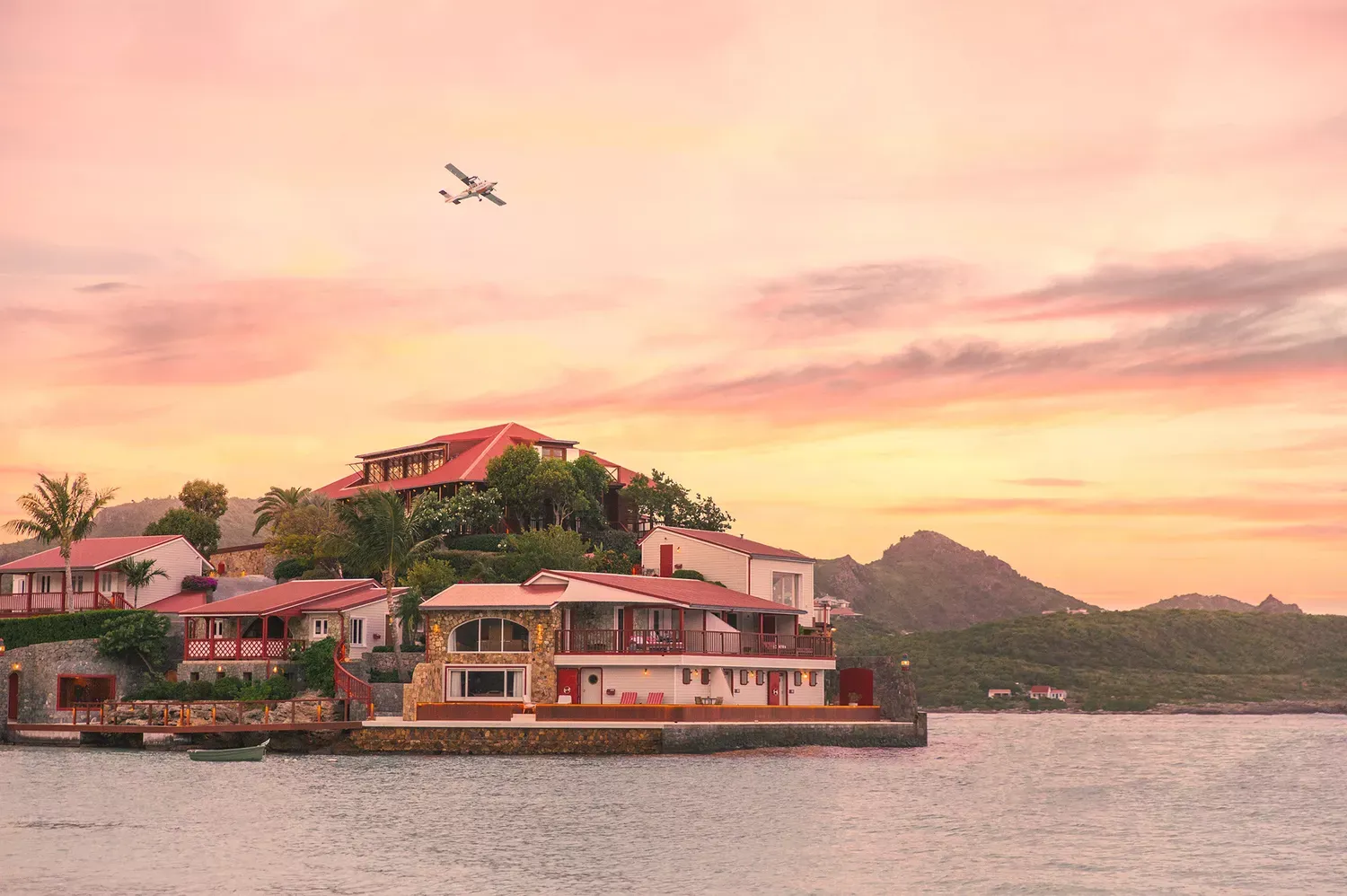 This Ultra-posh Caribbean Hotel Is Set on a Rock Overlooking Stunning Turquoise Water — and the Sea-view Suites Have Private Pools