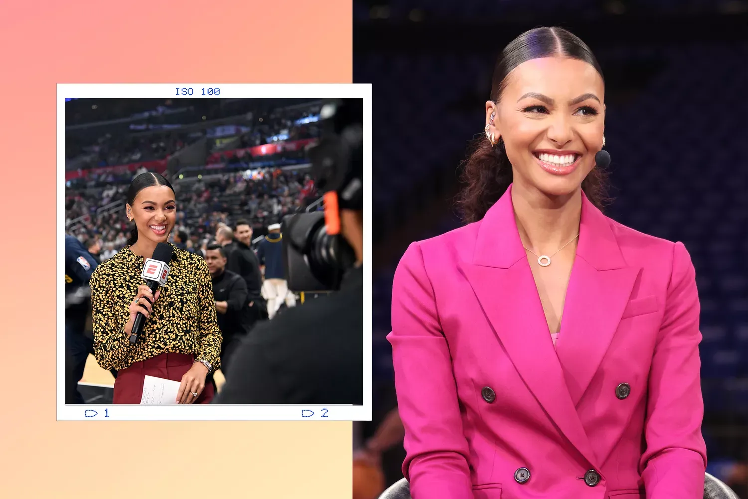 ESPN Host Malika Andrews Travels Non-stop During the NBA Season — Here's How She Sticks to Routine