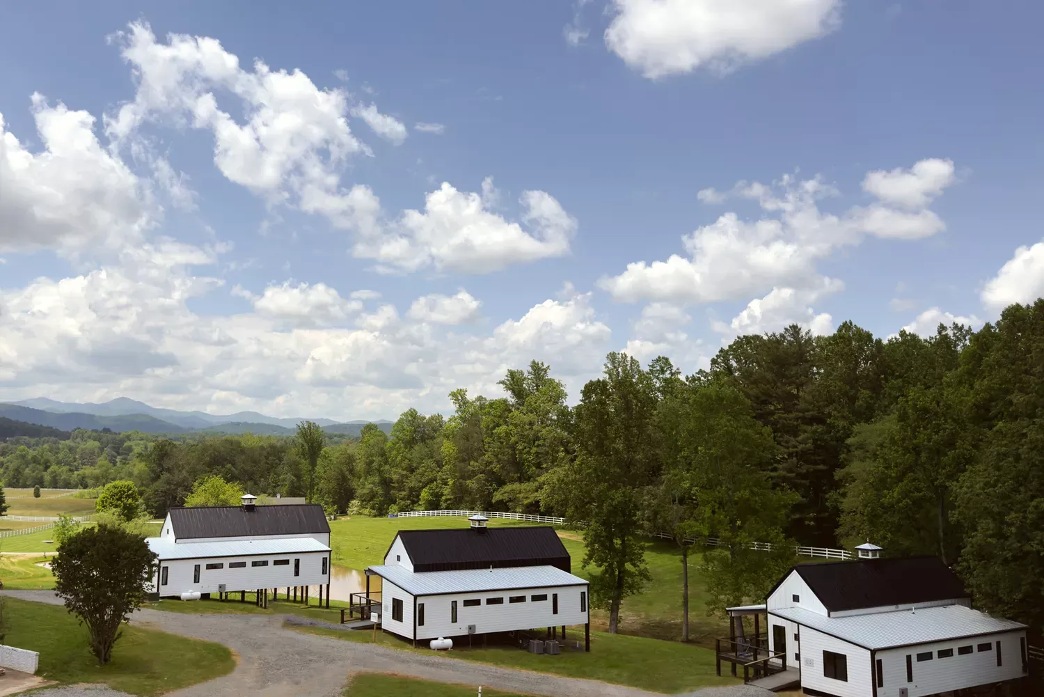 This Farm Hotel in North Carolina's Blue Ridge Mountains Just Debuted 3 New Luxury Cottages — Each With Mountainview Decks