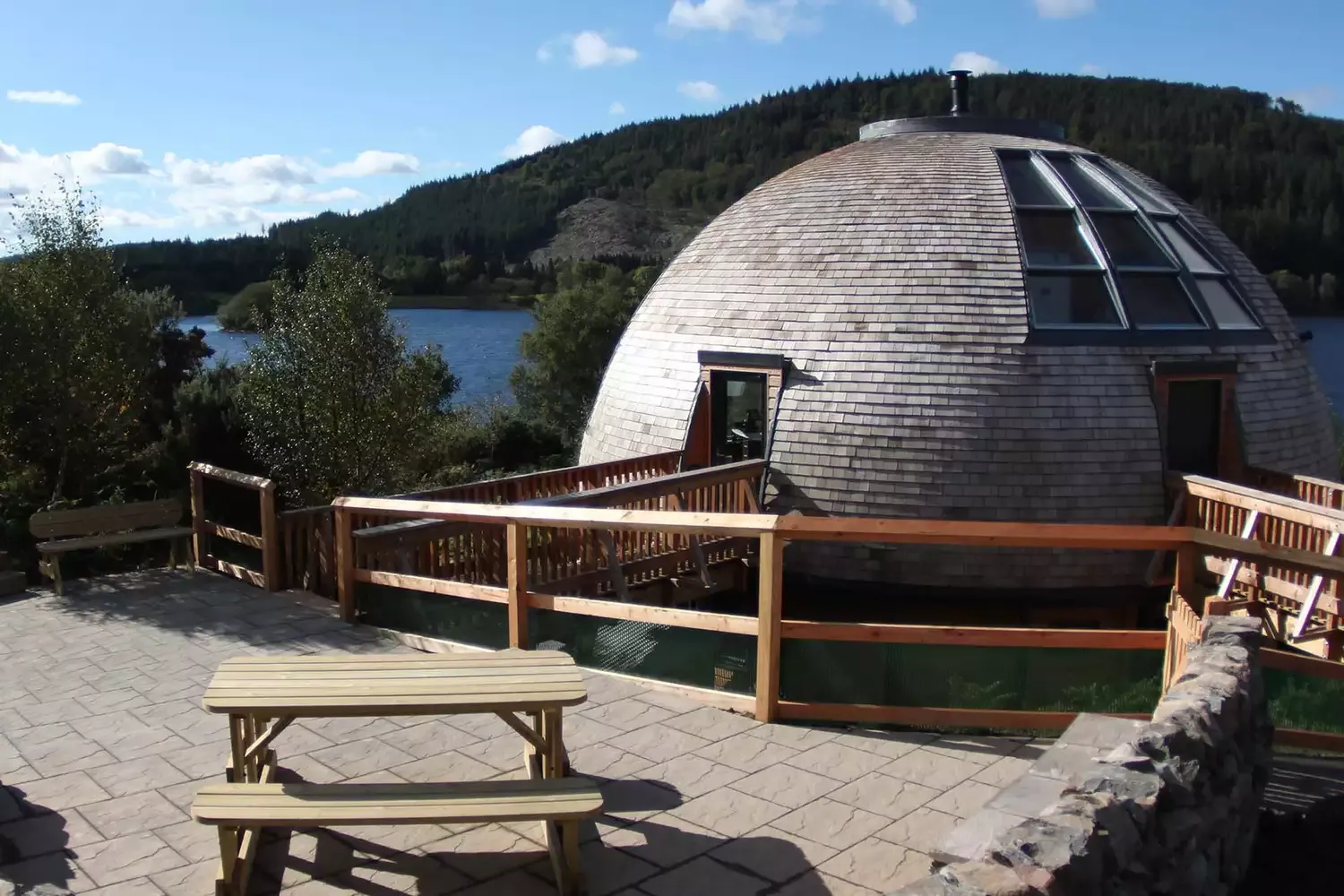 This Glamping Hotel in the Scottish Countryside Has Gorgeous Wooden Domes and Log-burning Hot Tubs