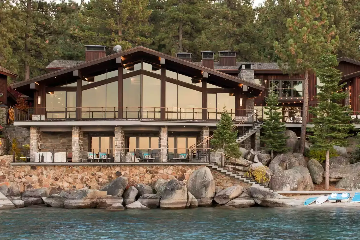 This Lake Tahoe Villa Is One of the Most Expensive Rentals on Airbnb — With Its Own Salt Room, Cinema, and Hair Salon