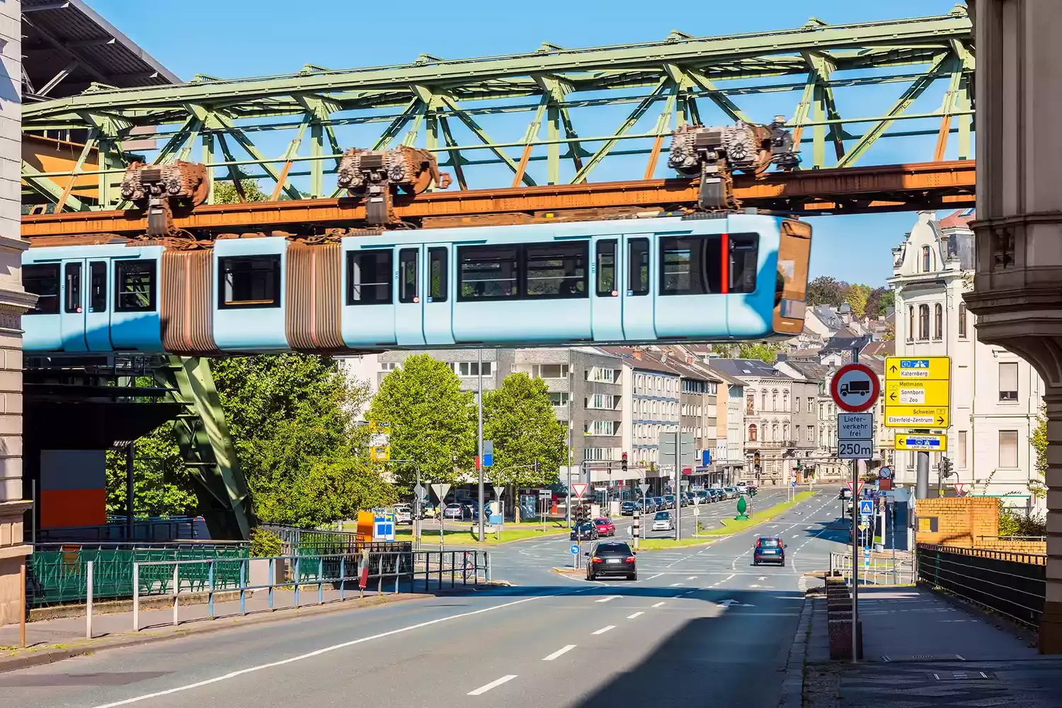 Germany Has One of the World's Only Upside-down Railways — and the Views Are Incredible