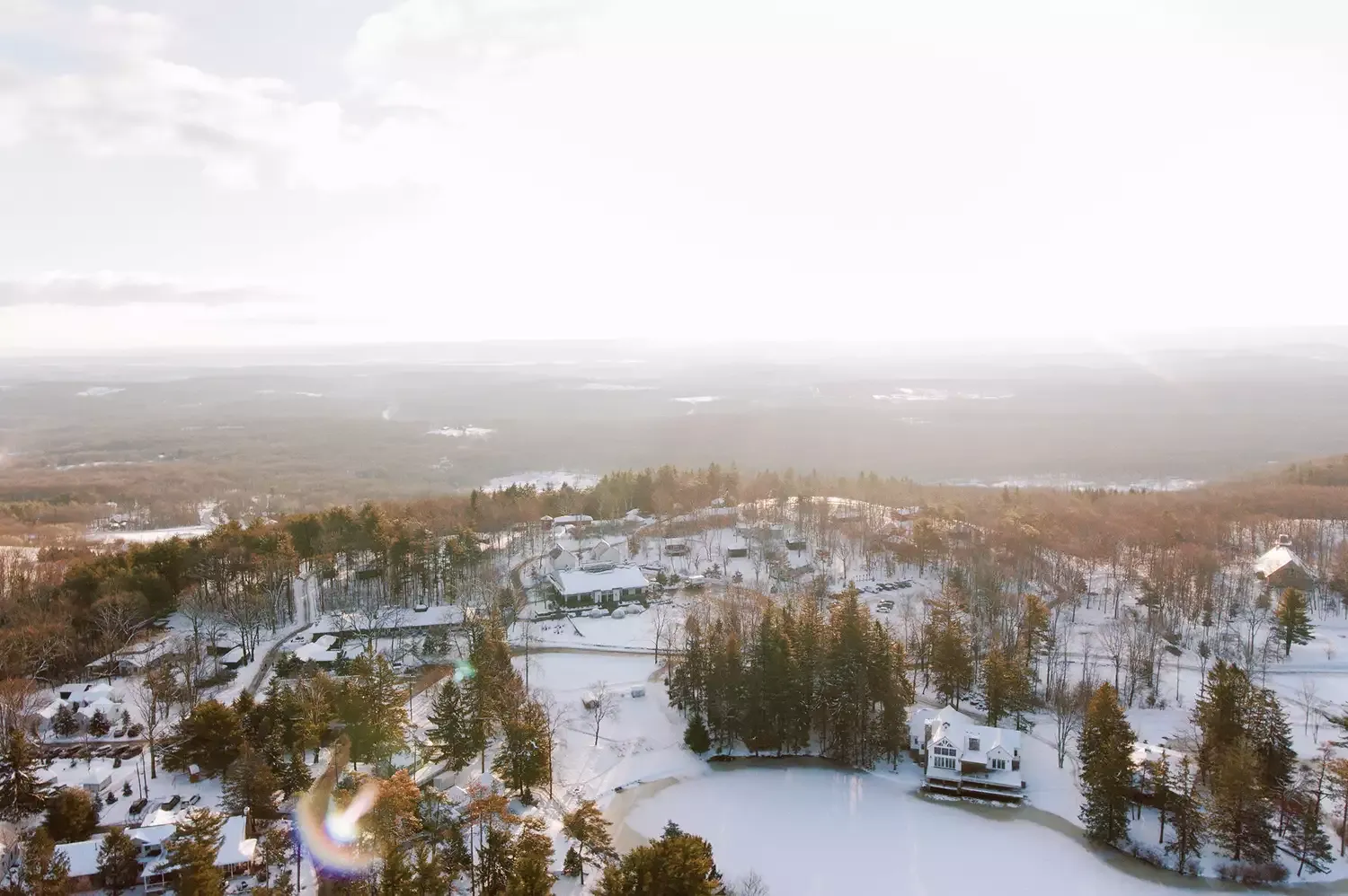 This 500-acre Upstate New York Estate Is the Perfect Winter Stay — With Private Dinners in Igloos and Picturesque Snowshoeing Trails