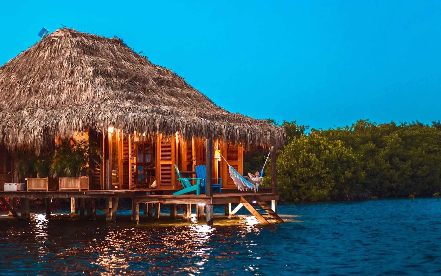 This Hidden Resort in Aruba Has the Island's Only Overwater Villas