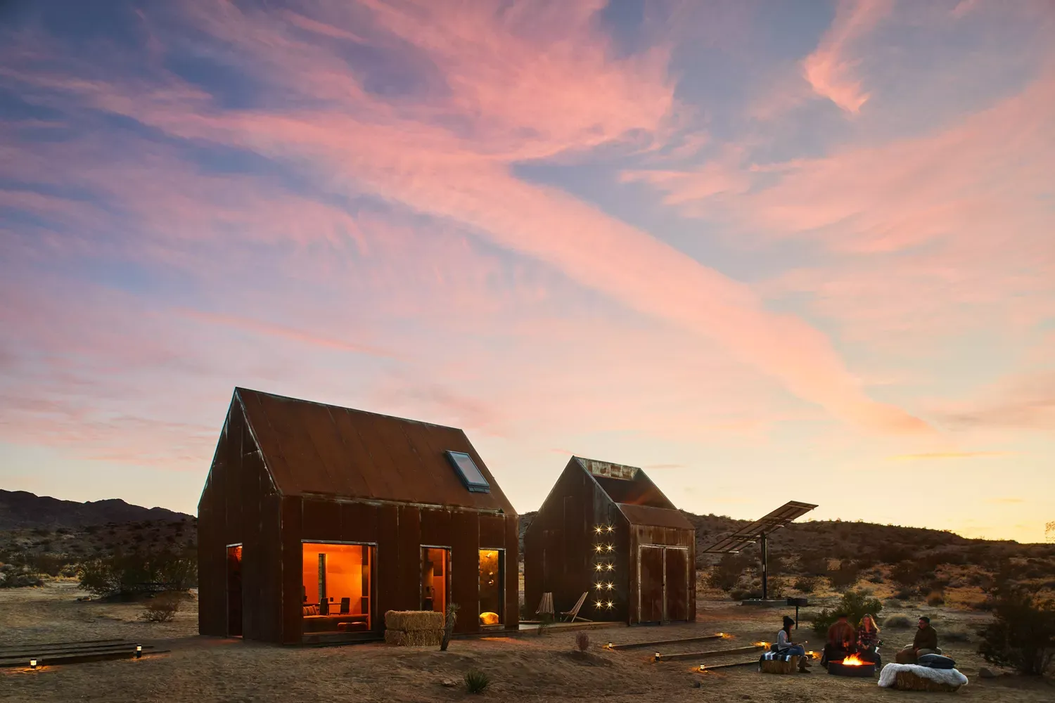 You Can Sleep in a Cozy Bed Under the Stars at This Luxury Joshua Tree Airbnb