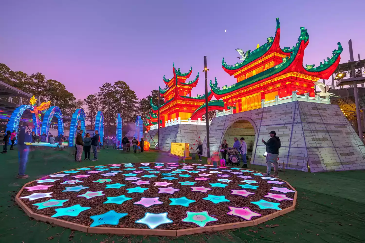 This North Carolina Town Is Hosting a Gorgeous Chinese Lantern Festival With a 21-foot-tall Dragon — and Tickets Are Still Available