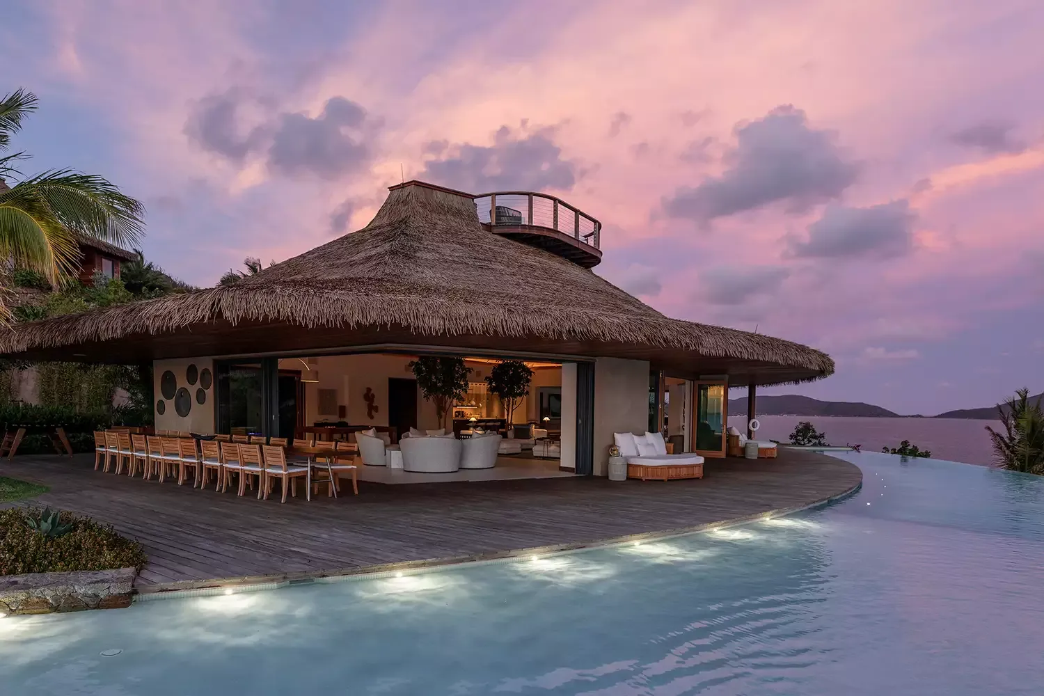 Richard Branson Unveiled 2 Wildly Over-the-top Villas on His Newest Private Island