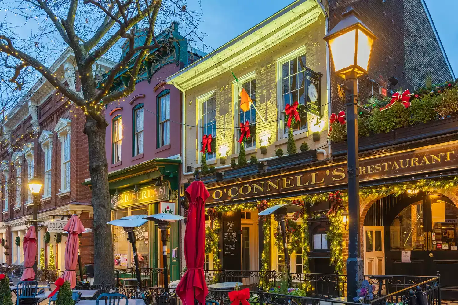 This Historic Town Outside of Washington, D.C. Is One of the Most Charming Places to Visit During the Holidays