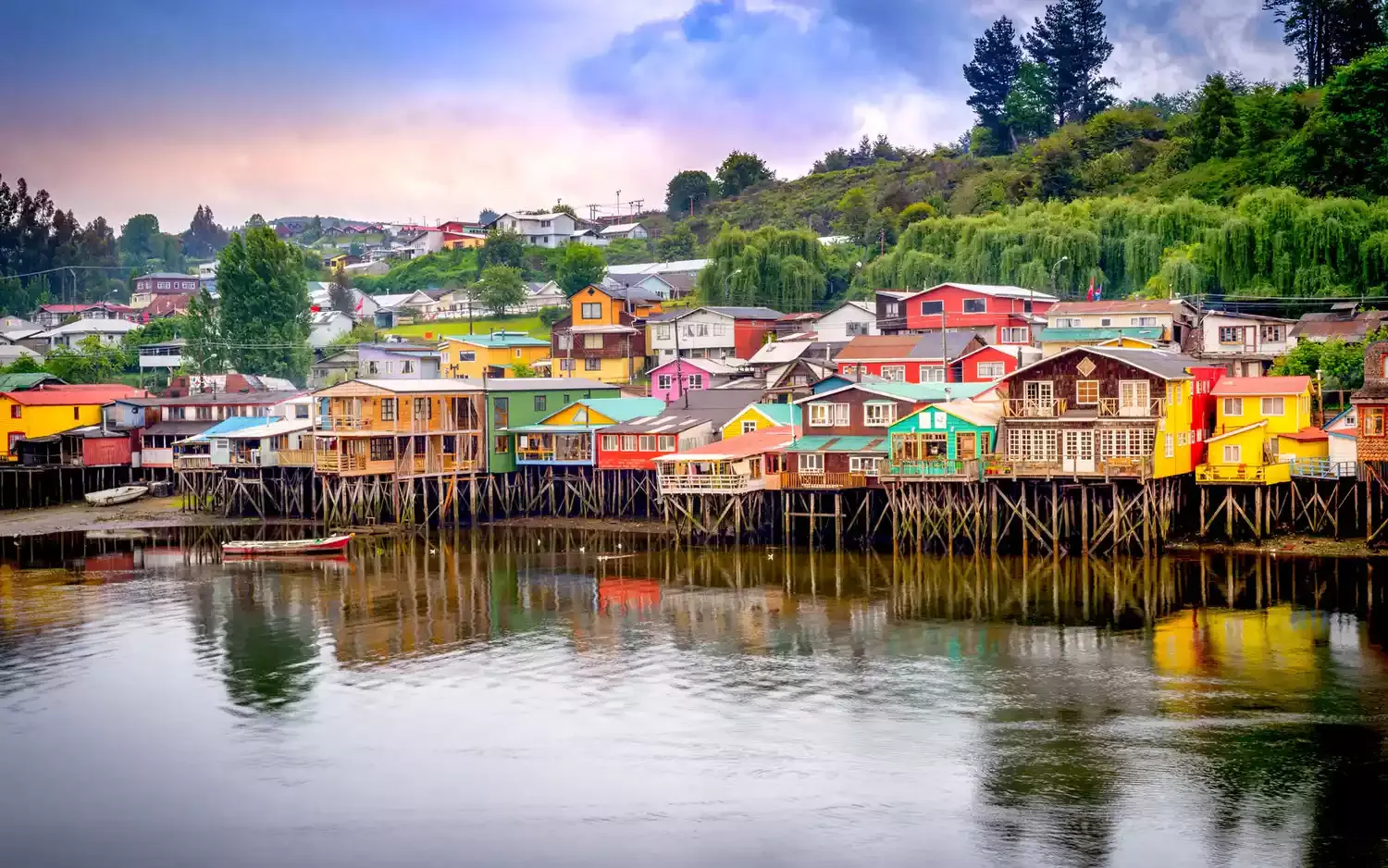 This Dreamy Chilean Island Is Home to Colorful Houses, Stunning Scenery, and the World's Smallest Deer