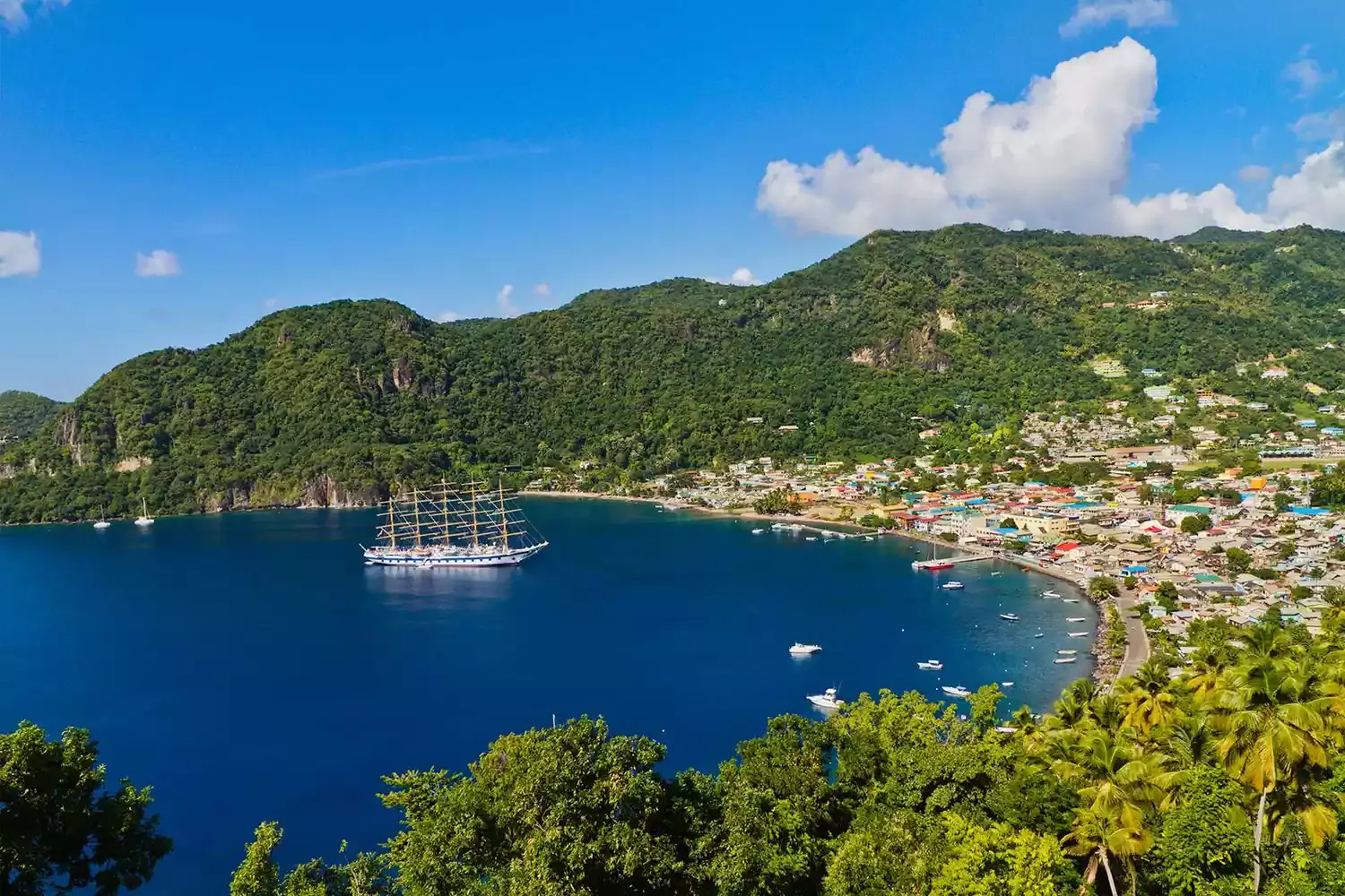 This Quiet Town in St. Lucia Has Sulfur Springs, Forested Mountains, and One of the World's Best Restaurants