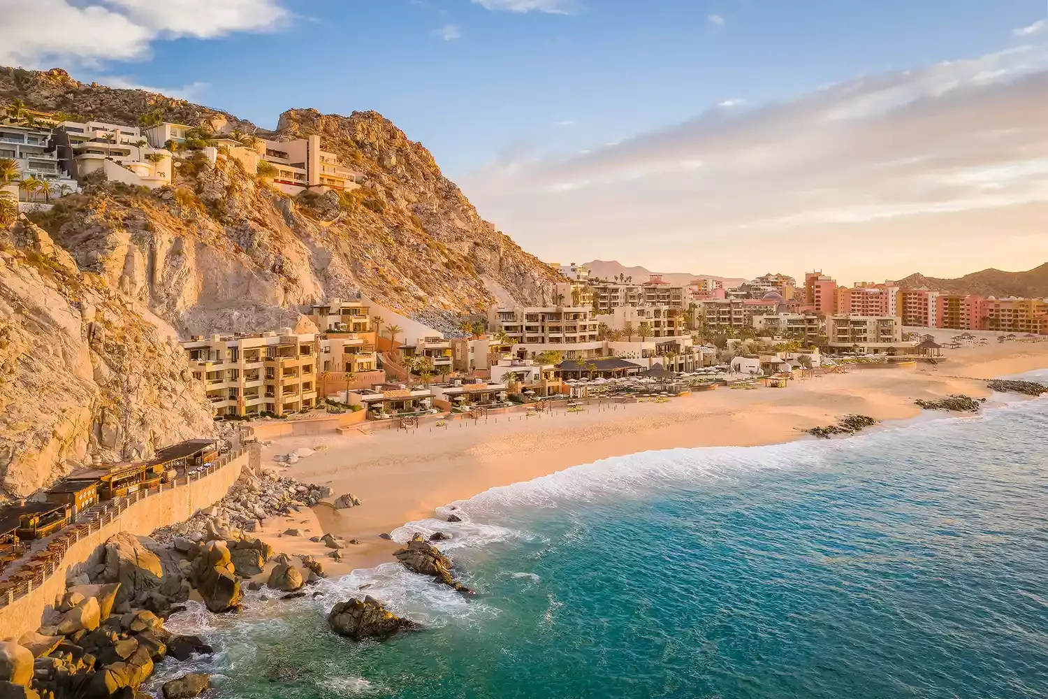 This Cabo Hotel Has a Beachfront Champagne Bar With Swings and Guacamole Happy Hour — and It Was Just Named the No. 1 Resort in Mexico