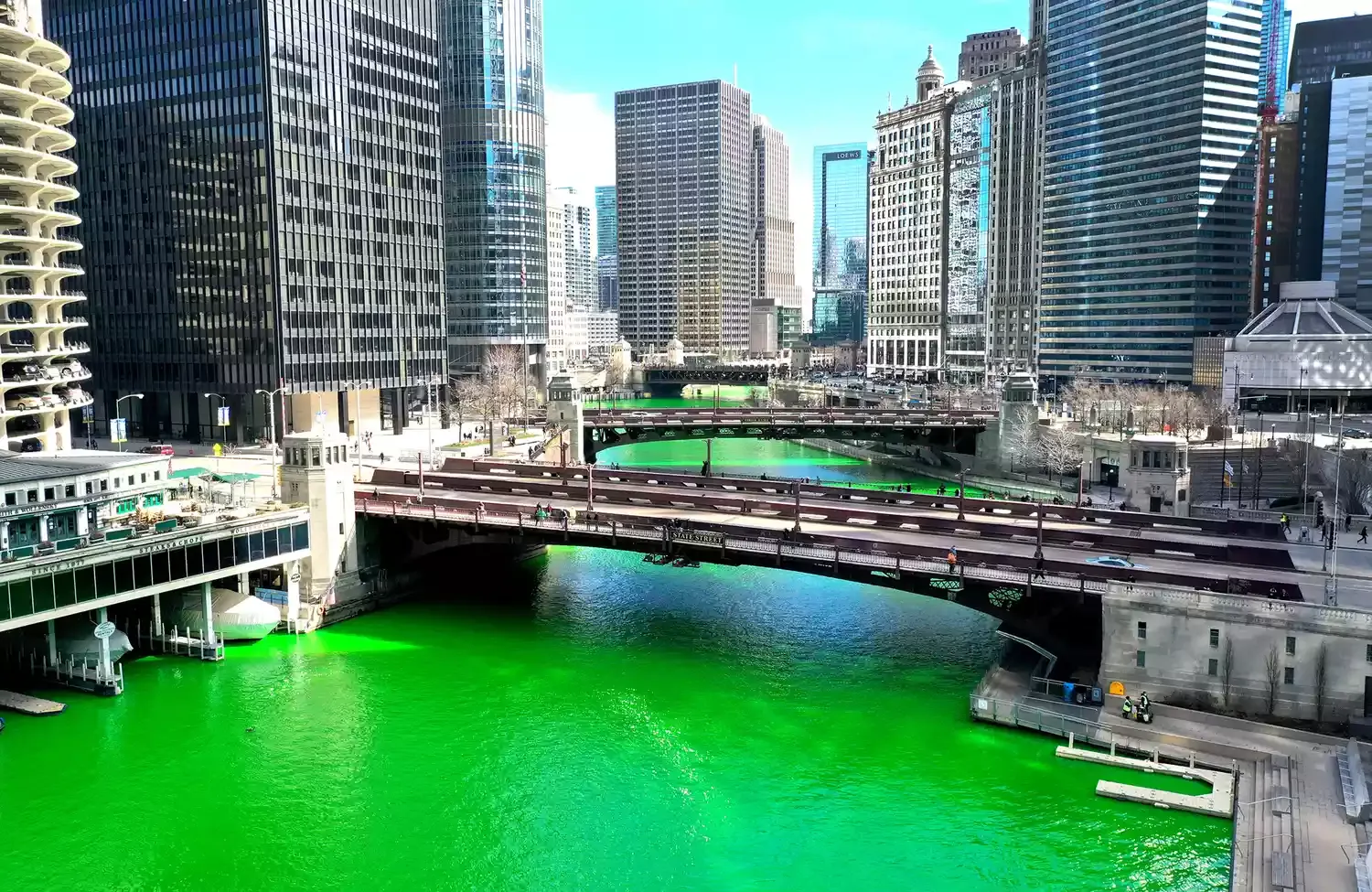 How and Why Chicago Turns Its River Green for St. Patrick's Day