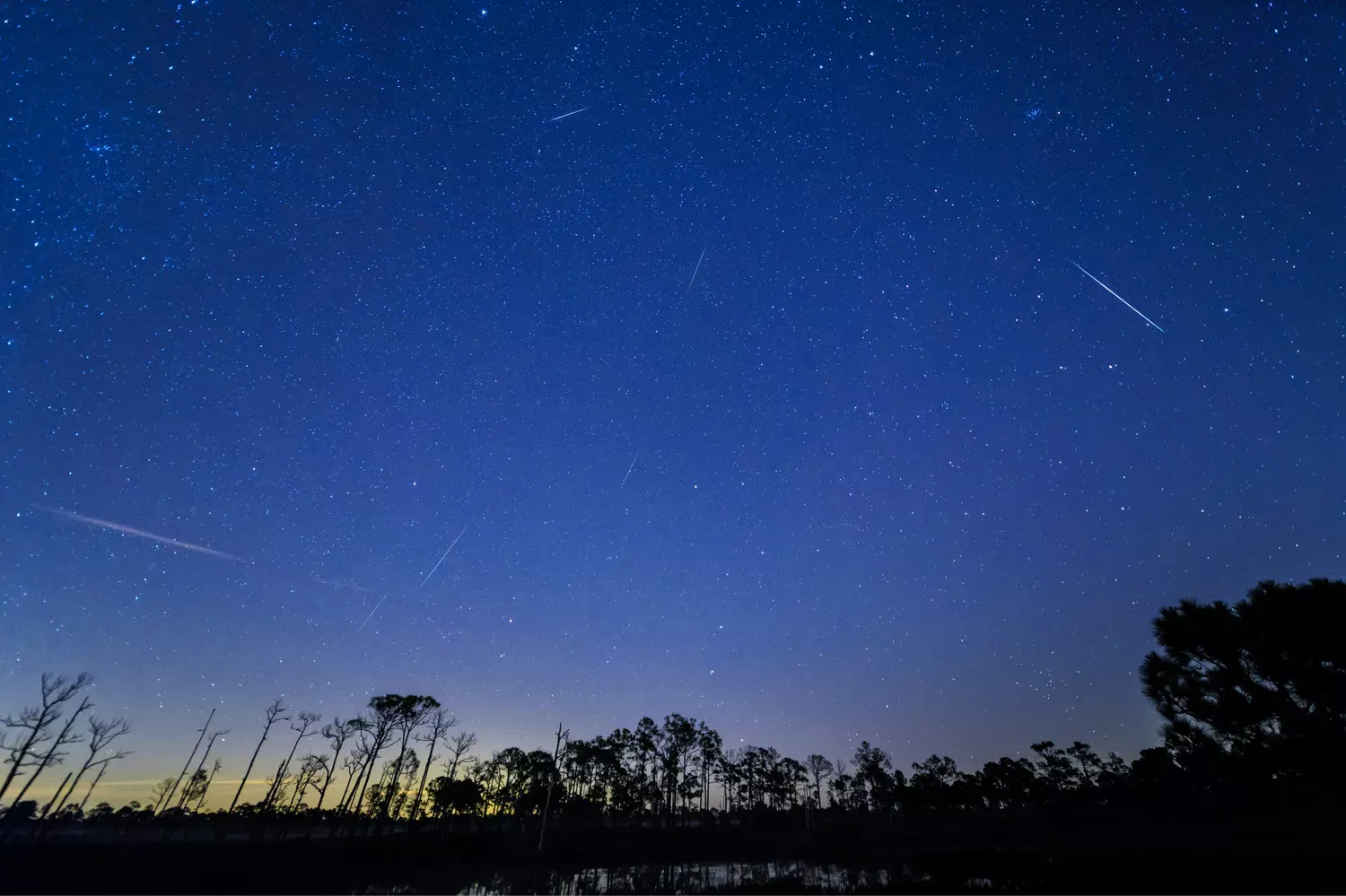 See the Last 2 Meteor Showers of the Year, Jupiter, Mars, and More in December's Night Sky