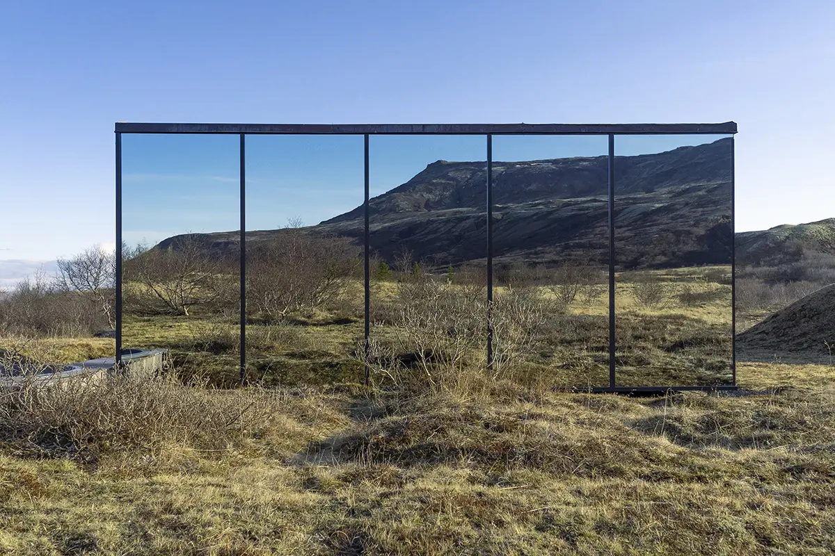 This New Mirror Hotel in Iceland Has 'Invisible' Houses — Each With a Sauna, Hot Tub, and Iconic Mountain Views