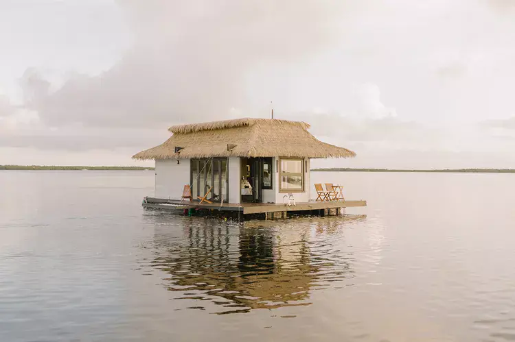 The Florida Keys' Brand-new Floating Bungalows Let You Stay Off the Coast of Key Largo