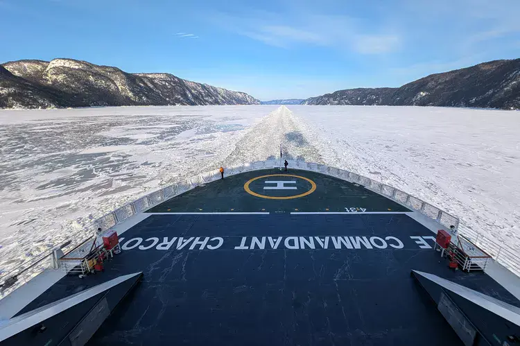 I Sailed Through Northern Quebec in the Depths of Winter on an Ice-breaking Ship That Can Go Almost Anywhere in the World